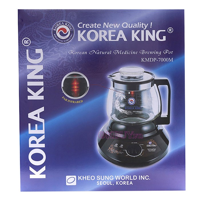 Siêu sắc thuốc Korea King KMDP-7000M_4