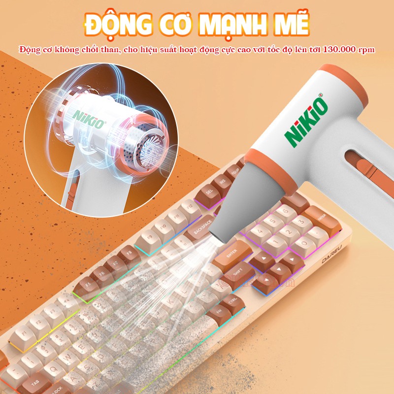 Máy thổi khí cầm tay động cơ mạnh mẽ Nikio ST-805B