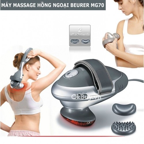 Máy massage cầm tay đèn hồng ngoại Beurer MG70 - Chính hãng Đức