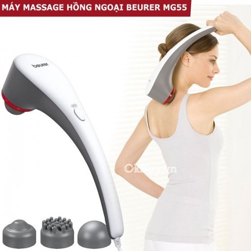 Máy massage cầm tay đèn hồng ngoại Beurer MG55