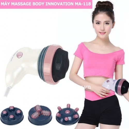 Máy massage cầm tay Body Innovation MA-118 - 4 đầu