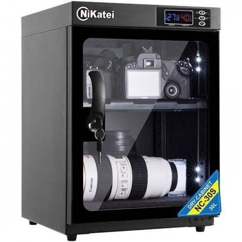 Tủ chống ẩm máy ảnh nữ trang Nikatei NC-30S 30L