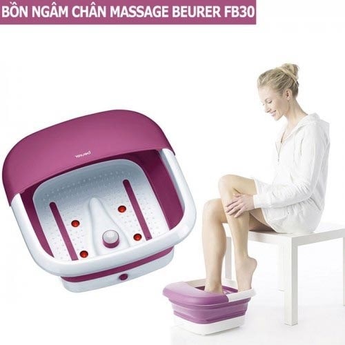 Bồn ngâm massage chân giữ ấm nước Beurer FB30