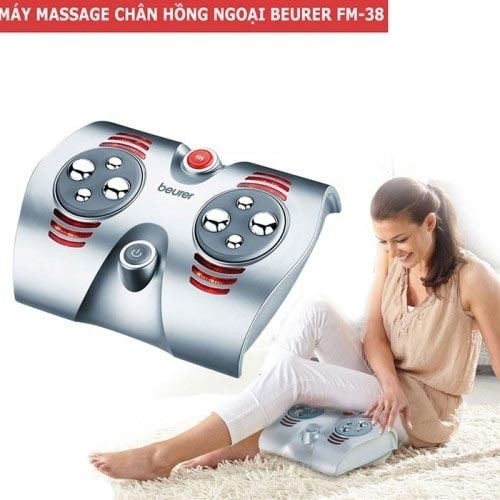 Máy massage chân trị liệu hồng ngoại Beurer FM-38/ Đức