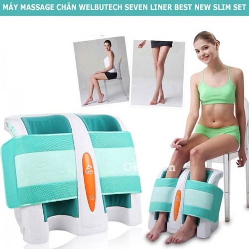 Máy massage bắp chân Hàn Quốc Welbutech Seven Liner Best New Slim Set