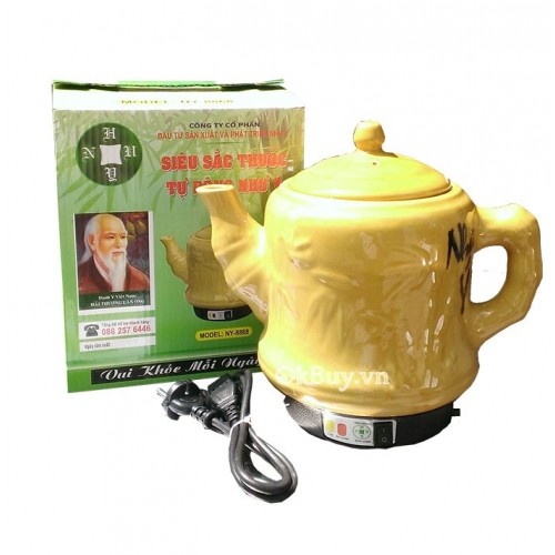 Siêu sắc thuốc điện tự động Như Ý NY-8868/ Gold 3,2 Lít