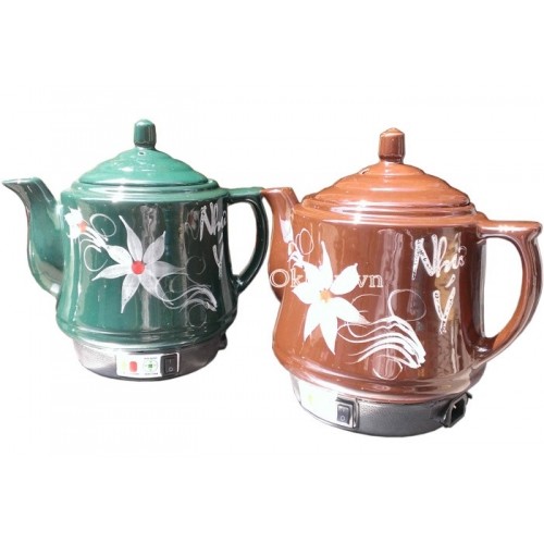 Ấm sắc thuốc điện tự động Như Ý NY-8866 (màu xanh, vàng lương, nho)