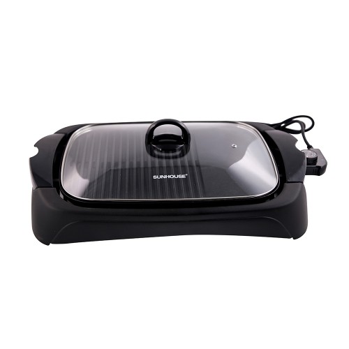 Bếp nướng điện có nắp đậy Sunhouse SHD-4602 - 2000W