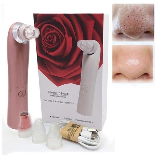 Máy hút mụn Beauty Device Deep Cleansing 4 đầu 3 chế độ hút