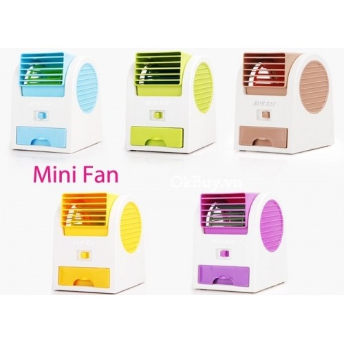 Quạt hơi nước mini để bàn Mini Fan - Quạt hơi đá mini