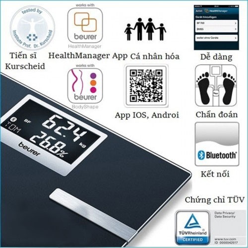 Cân sức khỏe điện tử Beurer BF700