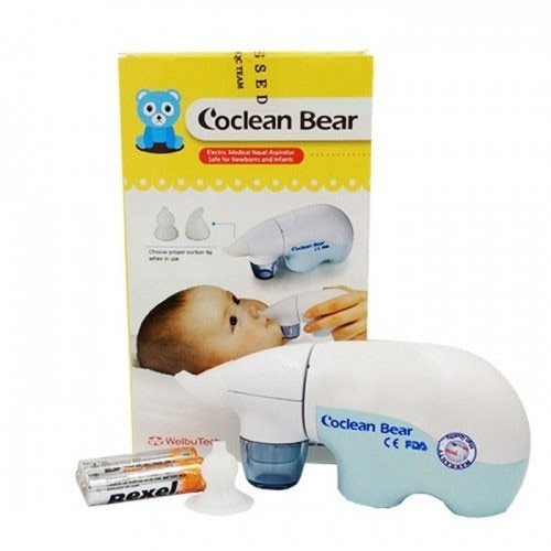 Máy hút mũi cho bé Hàn Quốc Welbutech CO-CLEAN DUCK/ BEAR
