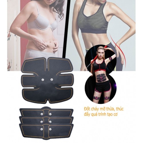 Máy massage xung điện tập GYM 6 múi Smart Wireless