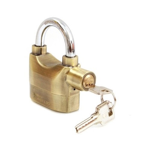 Khóa chống trộm chuông báo KinBar 110dba - Vàng