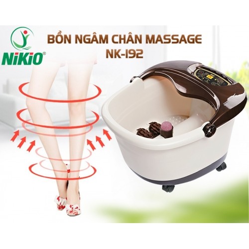 Bồn ngâm chân massage cao cấp Nikio NK-192