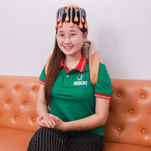 Combo máy massage cổ vai gáy Nikio NK-139 và máy massage đầu Nikio NK-113