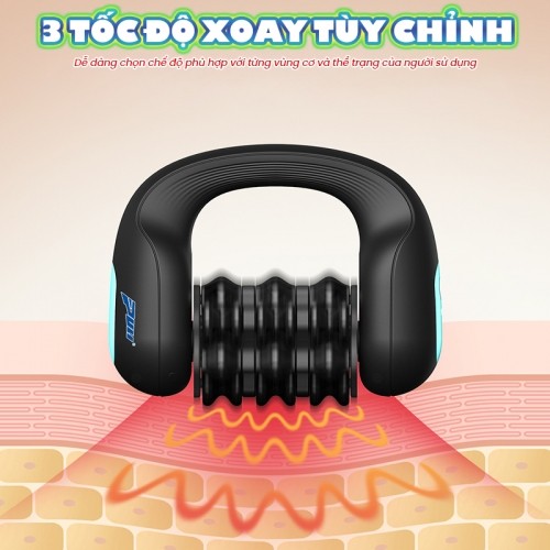Con lăn massage cầm tay Puli PL-769 với 3 tốc độ xoay