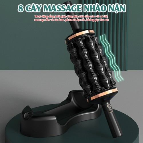 Con lăn massage cầm tay Puli PL-799DC 8 cây massage