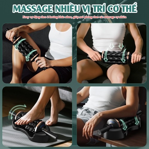 Con lăn massage cầm tay Puli PL-799DC massage nhiều vị trí