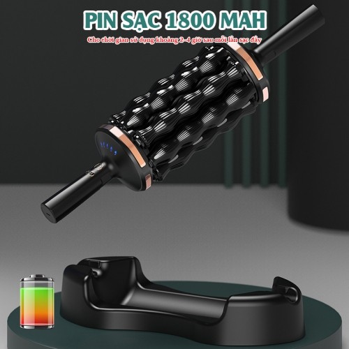 Con lăn massage cầm tay Puli PL-799DC pin sạc 1800 mAh