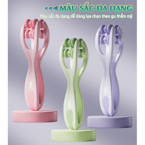 Con lăn massage ngón tay màu sắc đa dạng Nikio NK-02C