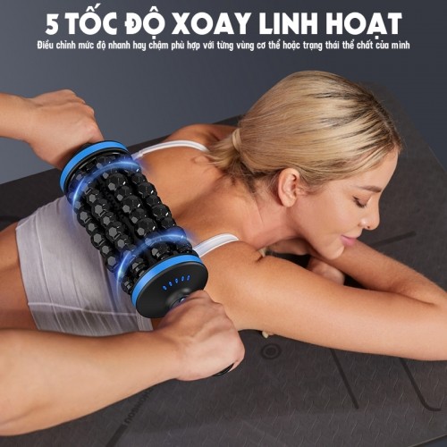 Con lăn massage thư giãn 5 tốc độ Puli PL-699DC 