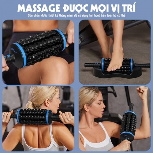Con lăn massage thư giãn massage nhiều vị trí Puli PL-699DC 