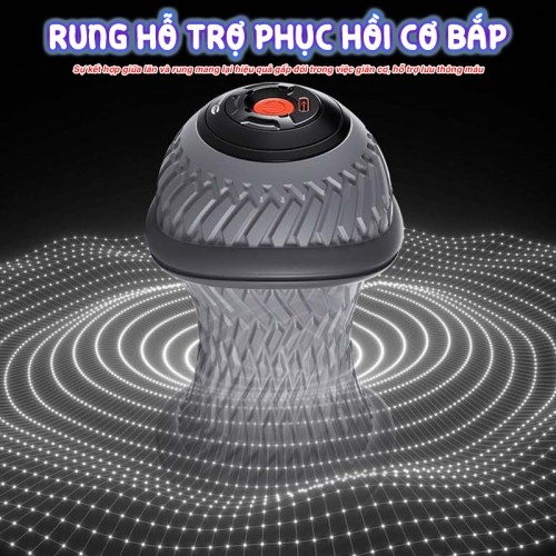 Con lăn tập giãn cơ kết hợp rung Booster JMQ