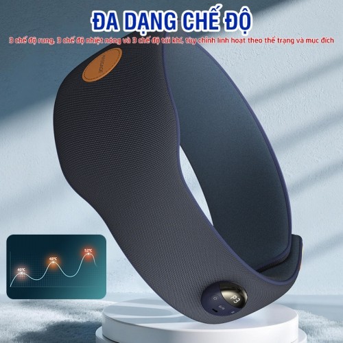 Đai massage bụng rung nóng Puli PL-518 đa dạng chế độ 