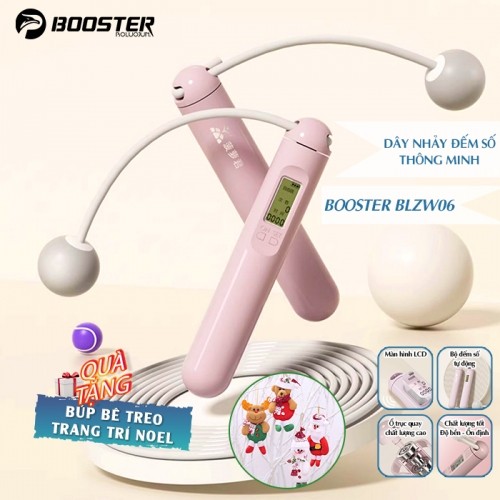 Dây nhảy đếm số vòng Booster Boluojun BLZW06 - 2in1 (Có dây nhảy và bóng nhảy không dây)