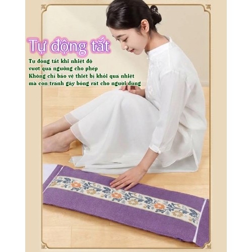 Túi chườm nóng muối biển Nikio NK-202 tự tắt khi quá nhiệt