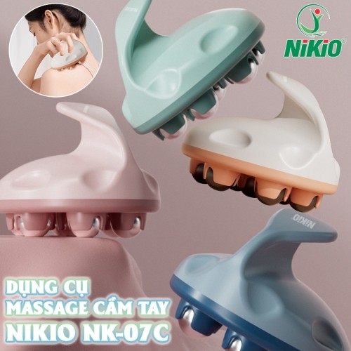 Dụng cụ massage cầm tay đa năng Nikio NK-07C