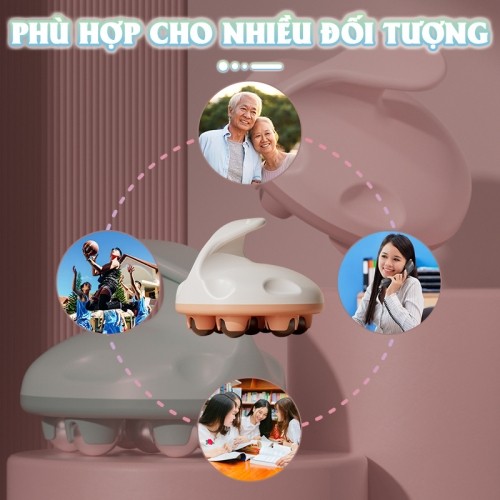 Dụng cụ massage cầm tay phù hợp nhiều đối tượng Nikio NK-07C