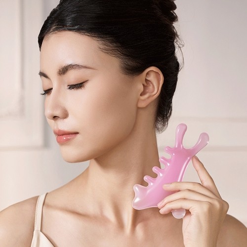 Dụng cụ massage chải cơ, ấn huyệt đa năng làm mặt thon gọn Nikio NK-03C3