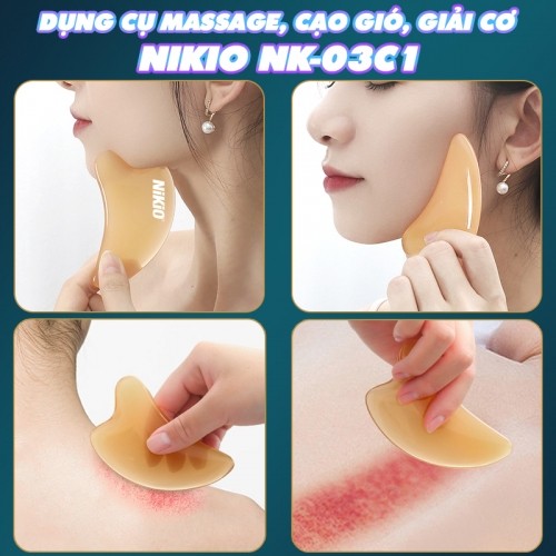 Dụng cụ massage nâng cơ mặt với nhiều đặc điểm nổi bật Nikio NK-03C1