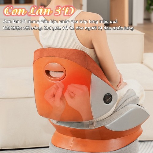 Ghế massage công thái học con lăn 3D Aiveisi AVS-P9