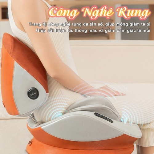 Ghế massage công thái học công nghệ rung Aiveisi AVS-P9