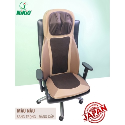 Ghế đệm massage lưng Nikio NK-180-08
