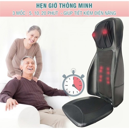 Ghế đệm massage lưng Nikio NK-180-01