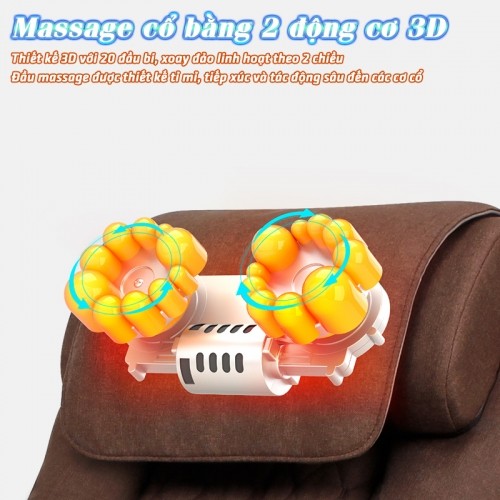 Ghế massage bập bênh Nikio NK-155