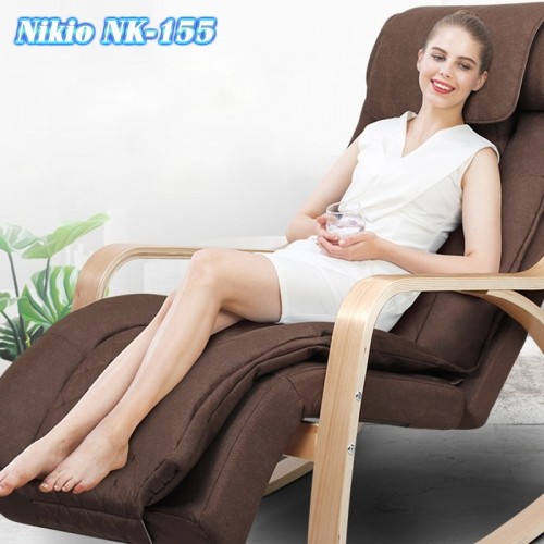 Ghế massage bập bênh sang trọng Nikio NK-155