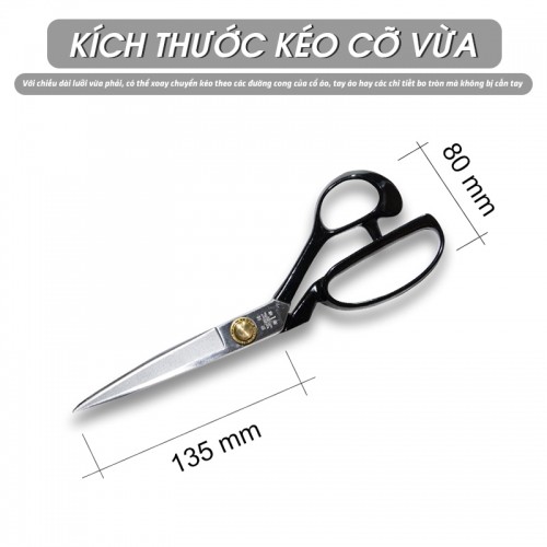 Kéo cắt vải Dragonfly A-240 kích thước vừa