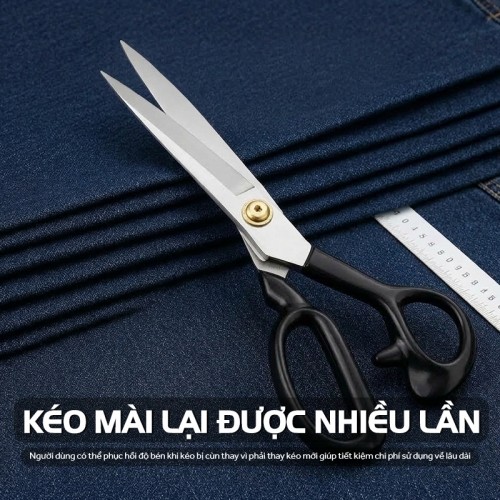 Kéo cắt vải Dragonfly A-260 mài lại được nhiều lần