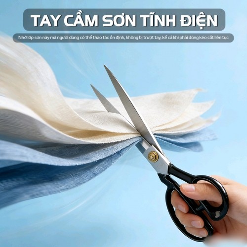 Kéo cắt vải Dragonfly A-260 tay cầm sơn tĩnh điện