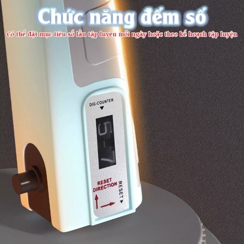 Kìm tập cơ tay có đếm số đếm số lần tập Nikio NK-17C