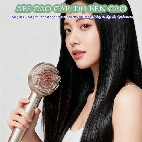 Lược massage đầu Nikio NK-112 nhựa ABS cao cấp
