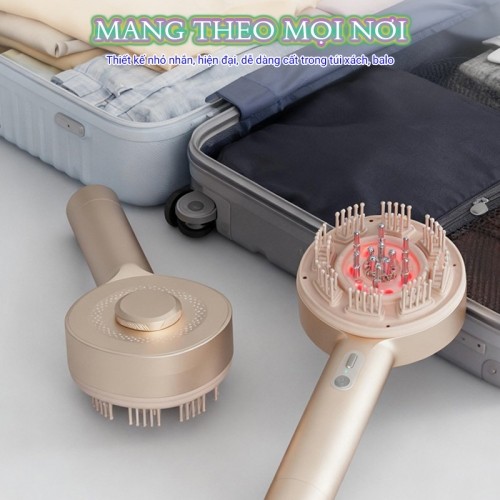 Lược massage đầu Nikio NK-112 nhỏ gọn