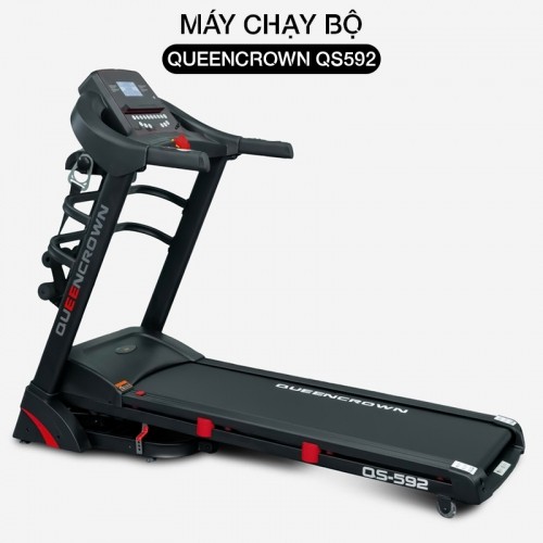 Máy chạy bộ tại nhà đa năng Queen Crown QS592 - 3in1