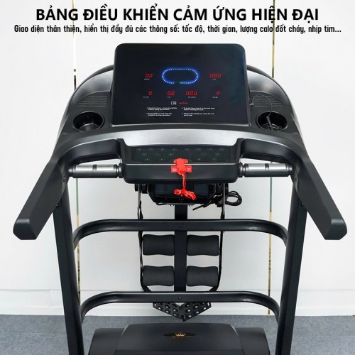 Máy chạy bộ điểu khiển cảm ứng Queen Crown QS 680