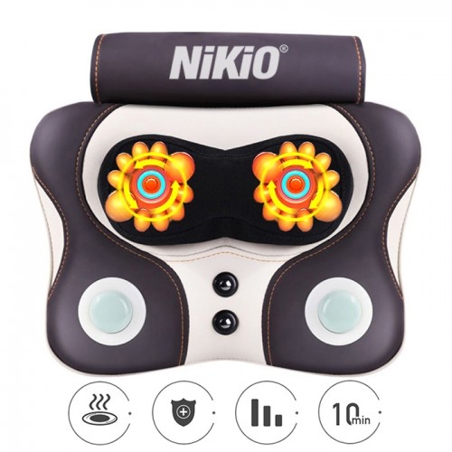 Gối massage hồng ngoại Nikio NK-136AC-07